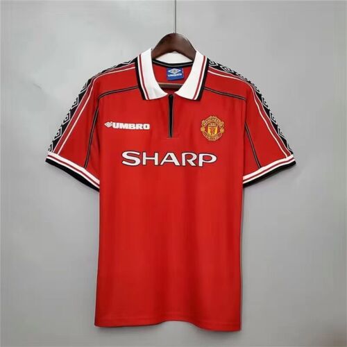 1998/99 Manchester United David Beckham Heimtrikot - Kurzarm