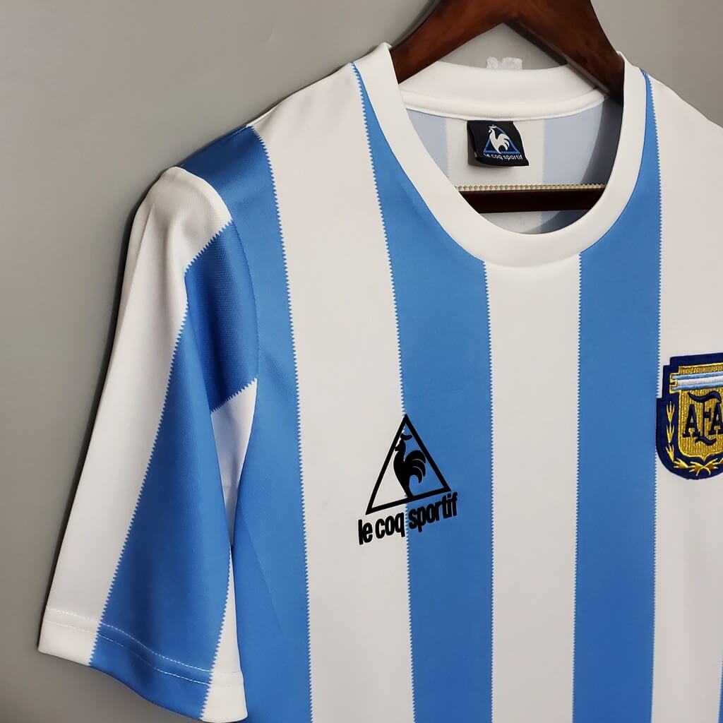 Argentina Superliga - 1986 Argentina Home Shirt Diego Maradona