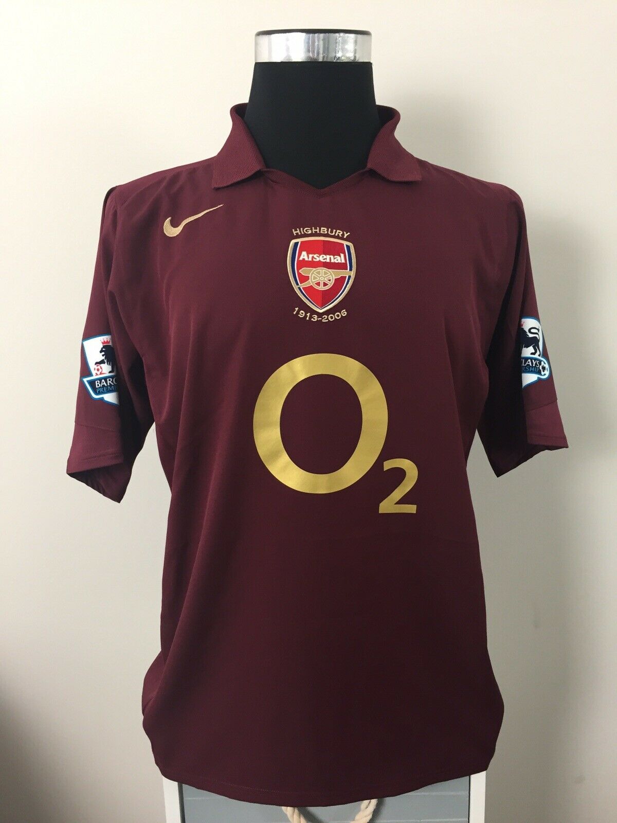2005-2006 Arsenal Thierry Henry Trikot - Kurzarm