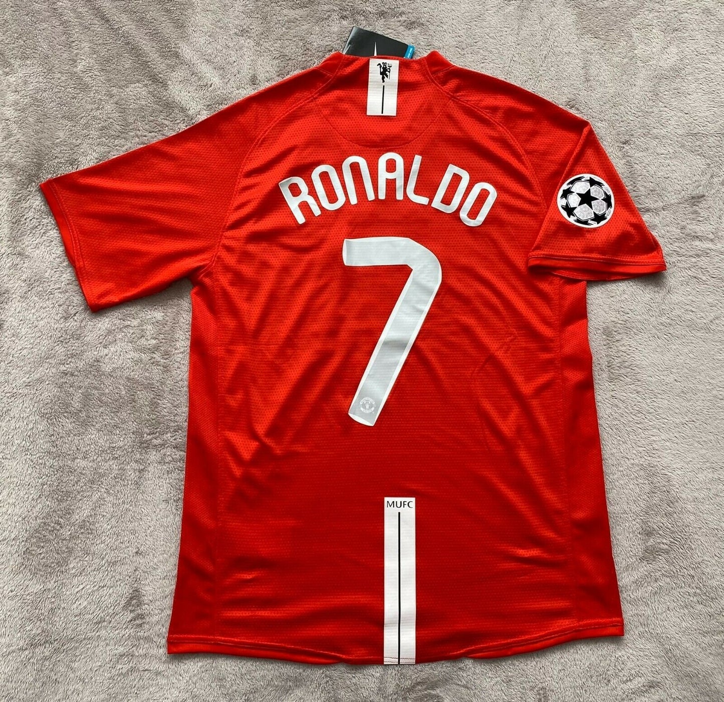 Manchester United 2007/08 Cristiano Ronaldo Champions League Heimtrikot-Finale