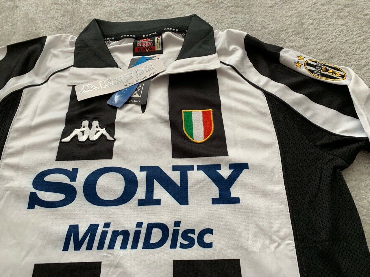 Juventus Zinedine Zidane 1997/98 Heimtrikot Langarm - Limitierte Auflage Sammlerstück | Vintage Fußballtrikot