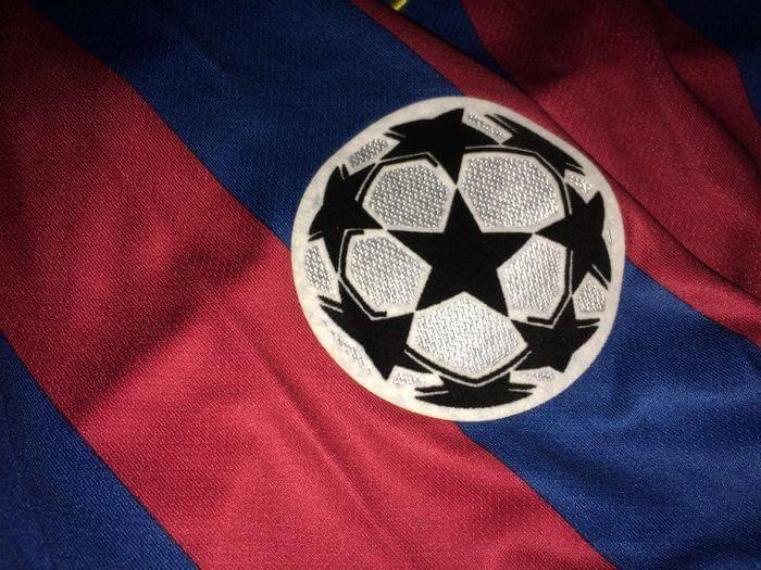 FC Barcelona Ronaldinho #10 UEFA Champions League 2006 Finale Kurzarm Trikot
