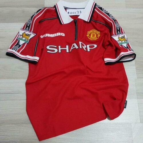Manchester United Heimtrikot 1998/99 – #20 Solskjaer Kurzarm