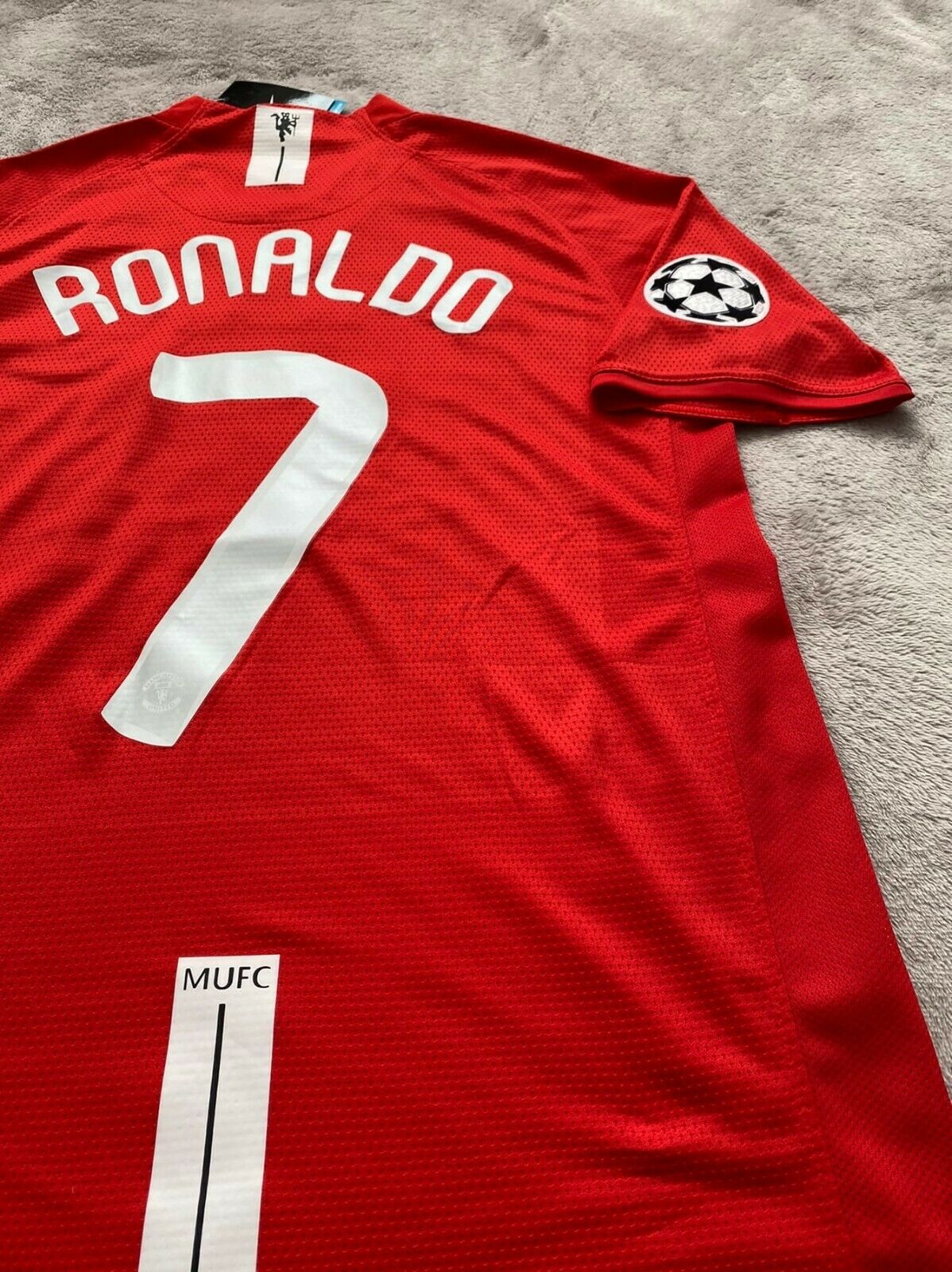 Manchester United 2007/08 Cristiano Ronaldo Champions League Heimtrikot-Finale