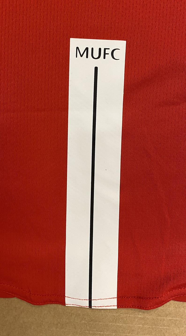 2008 UEFA Champions League Final Manchester United Wayne Rooney Trikot - Langarm