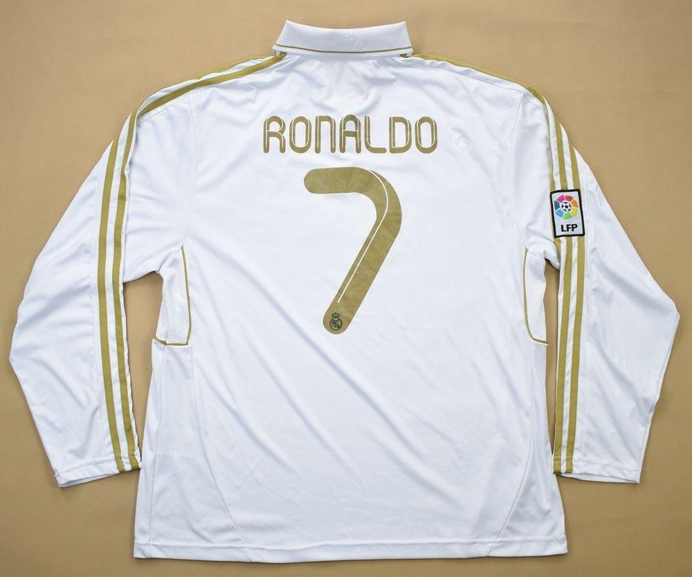 Cristiano Ronaldo 2011-12 Heimtrikot - Langarm | Klassisches Design ohne Patches