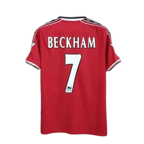 1998/99 Manchester United David Beckham Heimtrikot - Kurzarm