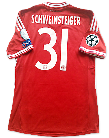 Bayern 2013 UEFA Champions League Finale Schweinsteiger Trikot - Kurzarm | Fussballtrikot