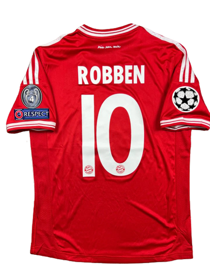 Arjen Robben Final UCL 2013 Heimtrikot Des Fc Bayern Munchen