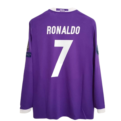 REAL MADRID 2017 Cristiano Ronaldo Champions League Finale Lila TRIKOT