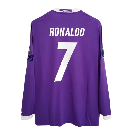 REAL MADRID 2017 Cristiano Ronaldo Champions League Finale Lila TRIKOT