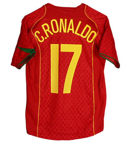 Portugal 2004 Trikot Ronaldo #17 - Exklusives Design