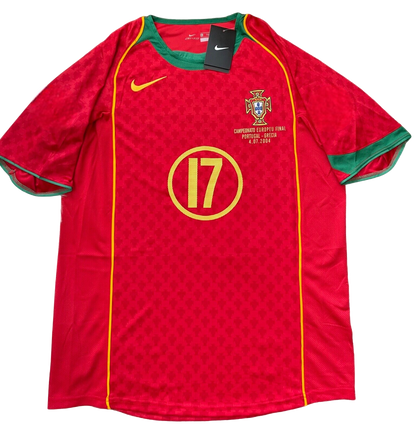 Portugal 2004 Trikot Ronaldo #17 - Exklusives Design