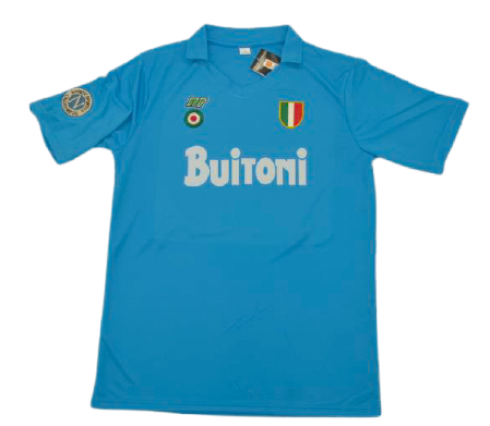 Diego MARADONA 10 NAPOLI 1987-88  Home Retro Jersey