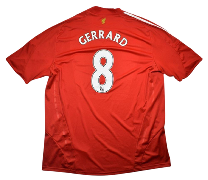 Liverpool Heimtrikot 2008-2010 – Gerrard #8 – Kurzarm