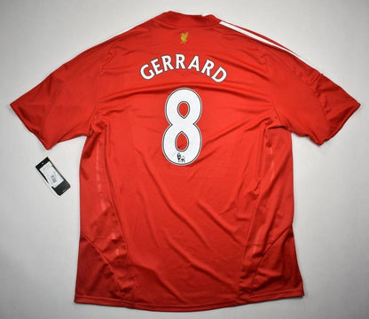 Liverpool Heimtrikot 2008-2010 – Gerrard #8 – Kurzarm