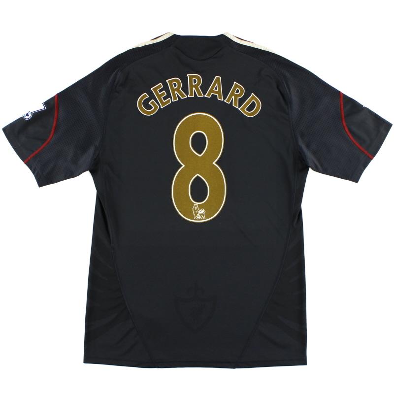 Steven Gerrard LIVERPOOL JERSEY 2009-2010 AWAY KIT