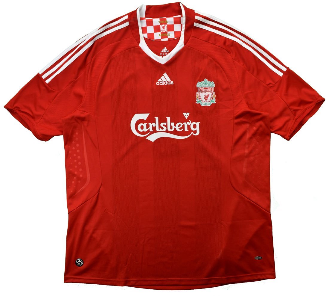 Liverpool Heimtrikot 2008-2010 – Gerrard #8 – Kurzarm