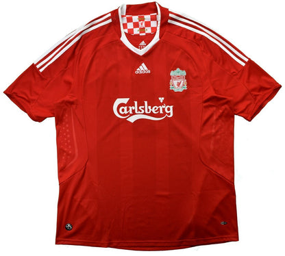 Liverpool Heimtrikot 2008-2010 – Gerrard #8 – Kurzarm