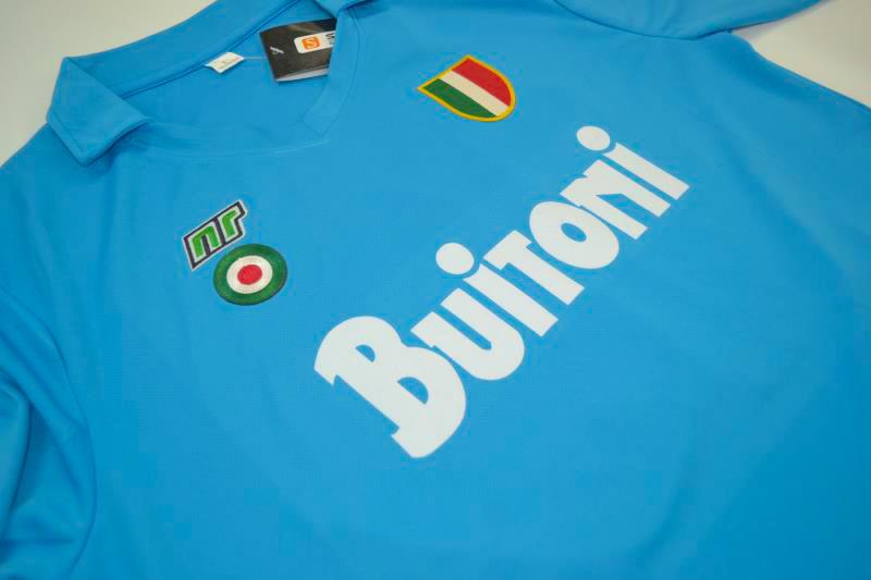 Diego MARADONA 10 NAPOLI 1987-88  Home Retro Jersey