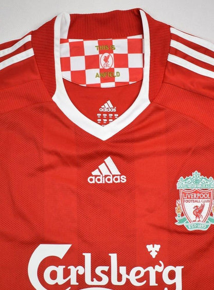 Liverpool Heimtrikot 2008-2010 – Gerrard #8 – Kurzarm