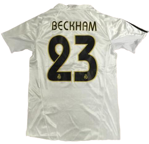 BECKHAM retro vintage Jersey 2004-05