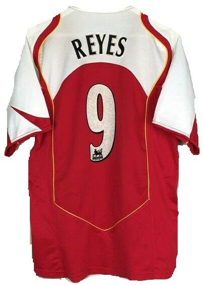 Reyes Arsenal JERSEY 2004-2005 Home KIT