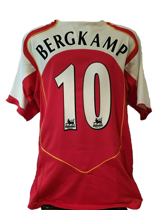 BERGKAMP Arsenal JERSEY 2004-2005 Home KIT