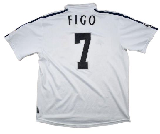 Figo UCL retro vintage Jersey 2002-03