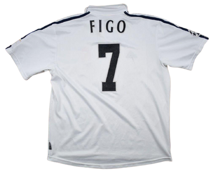 Figo UCL retro vintage Jersey 2002-03