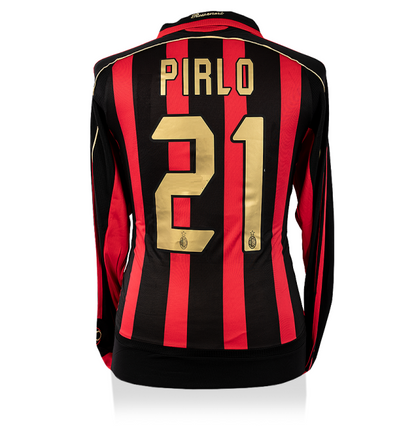 Pirlo #21 LONG SLEEVE 2007 CHAMPIONS LEAGUE