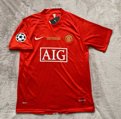 Cristiano Ronaldo Manchester United 2008 Champions League Trikot Vorderseite