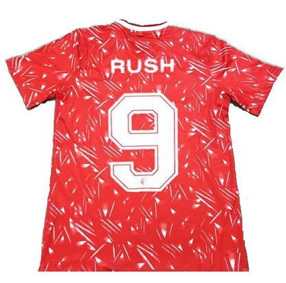 RUSH #9 LIVERPOOL JERSEY 1989-1990 Home KIT