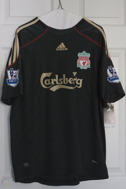 Steven Gerrard LIVERPOOL JERSEY 2009-2010 AWAY KIT