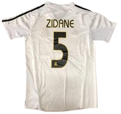 ZIDANE retro vintage Jersey 2004-05